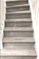 trappefornyer Winchester eik grå